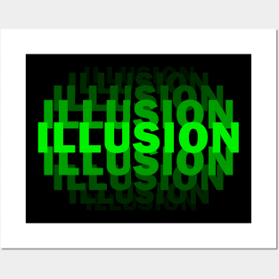 ILLUSION Posters and Art